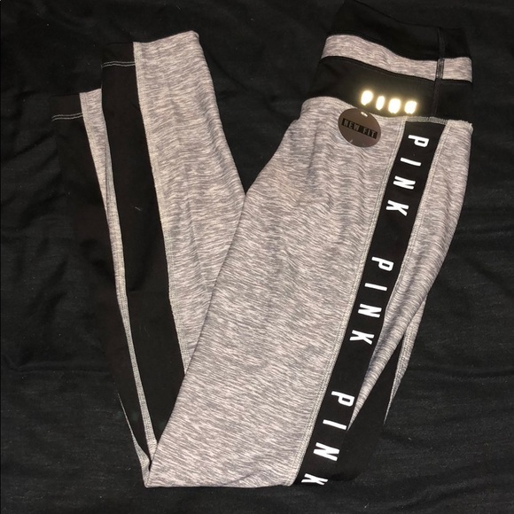 PINK Victoria's Secret Pants - Grey Pink Nation Leggings